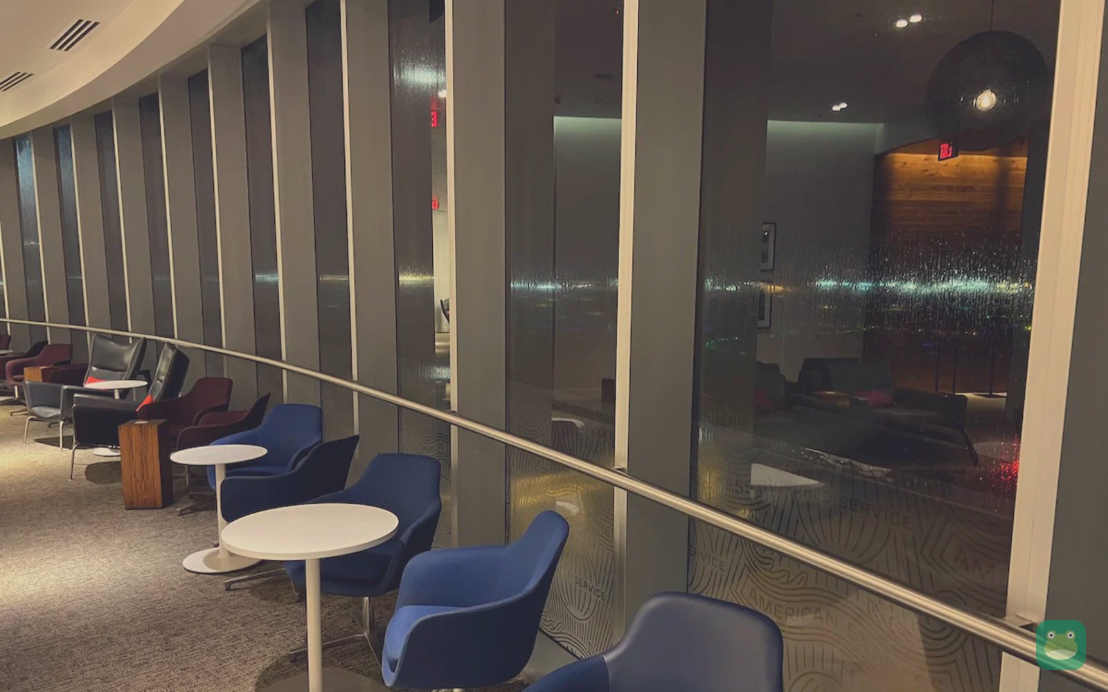 The Centurion Lounge, MIA Concourse D — window seating