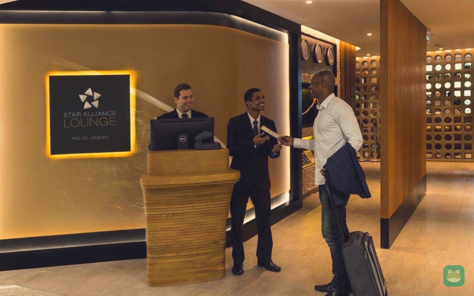 Star Alliance Lounge, GIG Terminal 2 — seating area