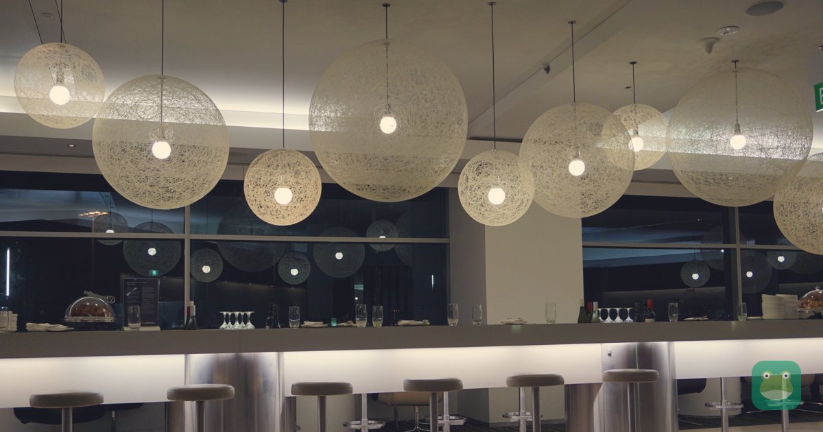 Bar, Qantas International Business Lounge, SYD