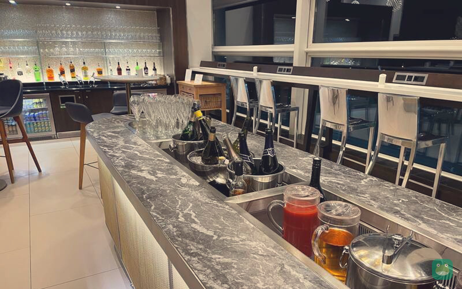 British Airways Club Lounge, Gatwick South Terminal (2022)