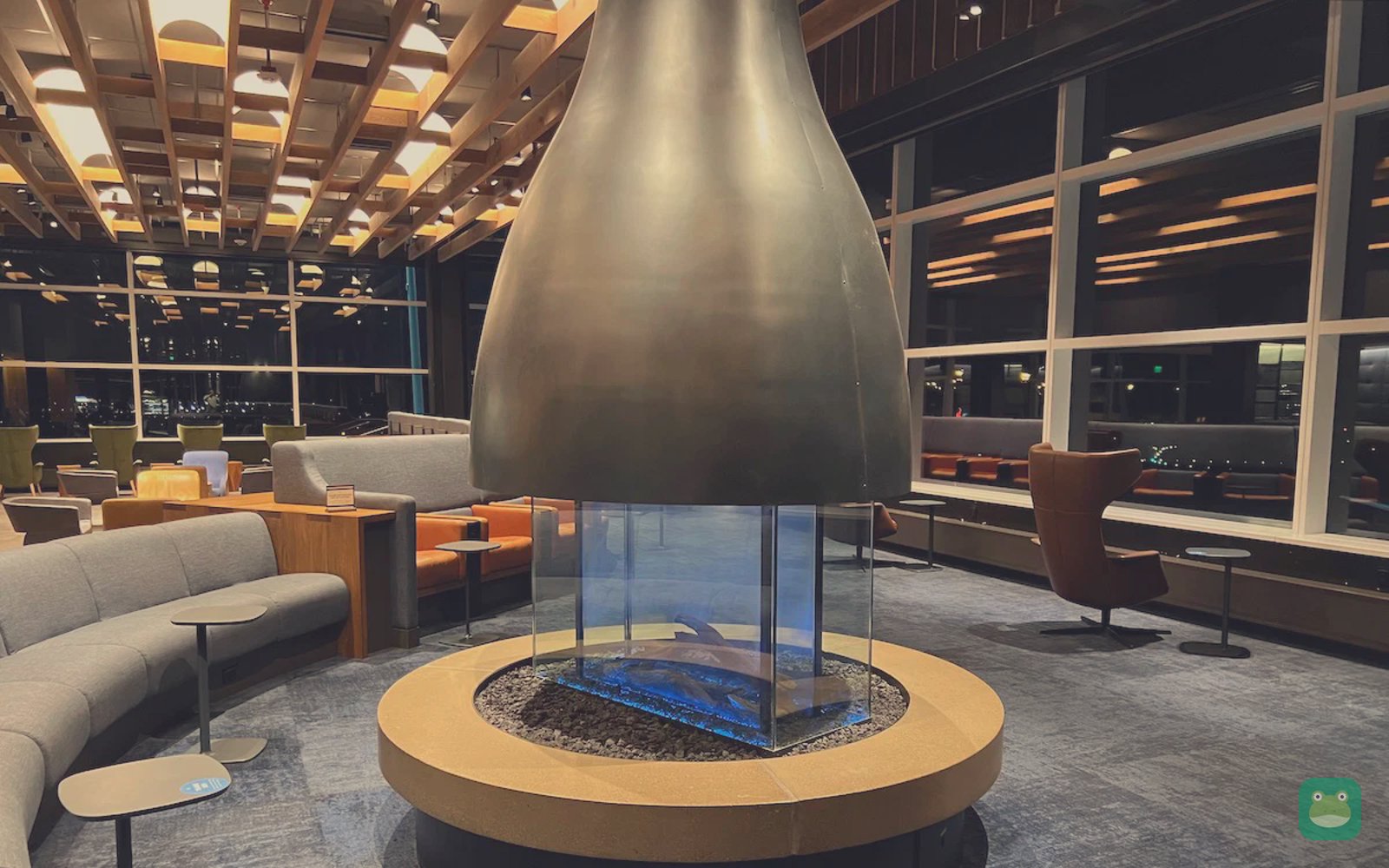 Alaska Lounge (N), SEA North Satellite — seating