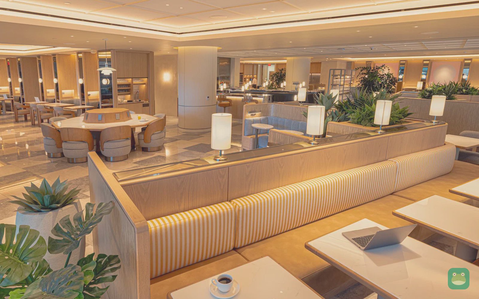 Korean Air KAL Lounge, LAX Tom Bradley International Terminal — Prestige Class lounge