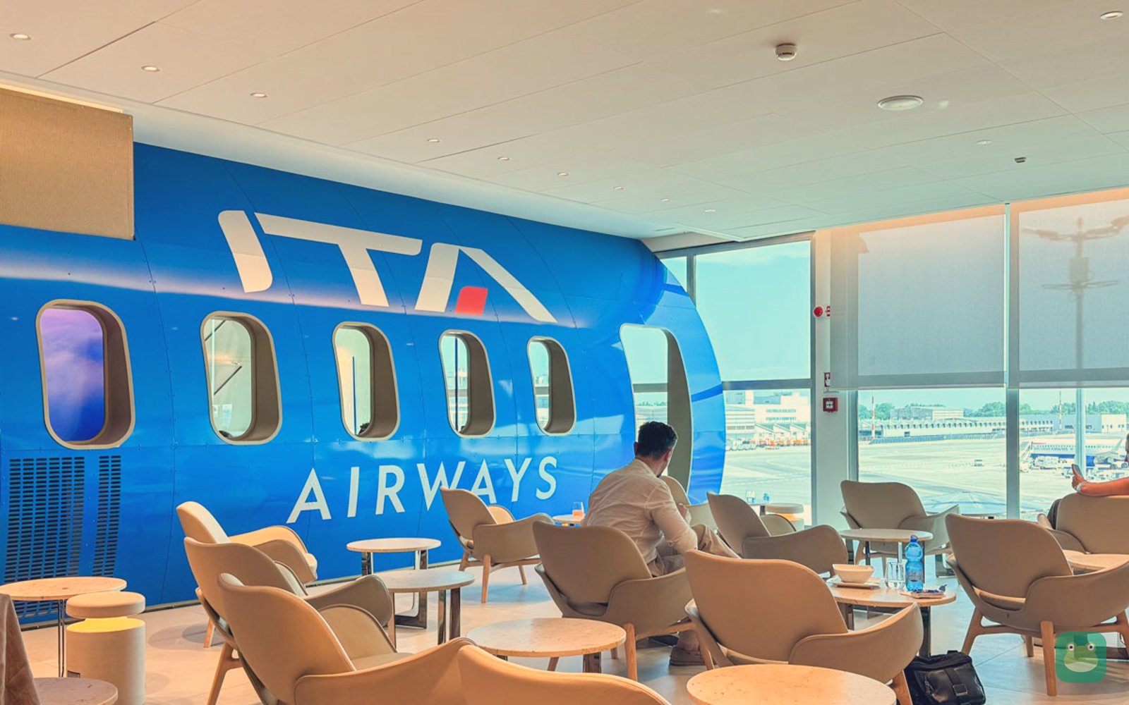 ITA Airways Runway Lounge, Milan Linate