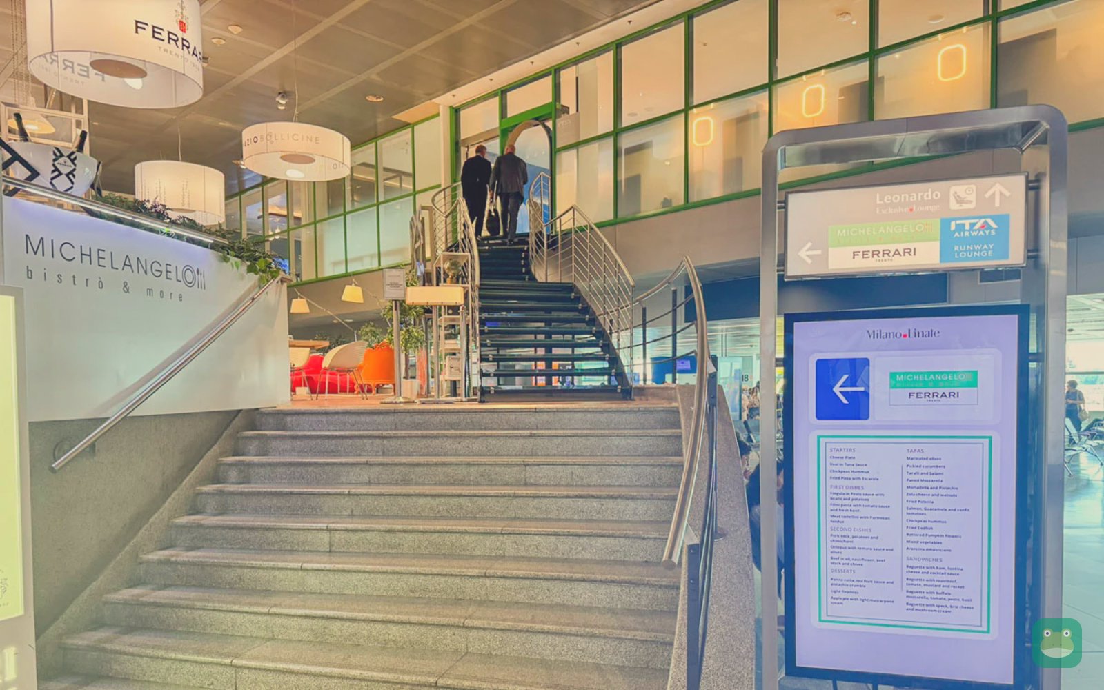 ITA Airways Runway Lounge, Milan Linate