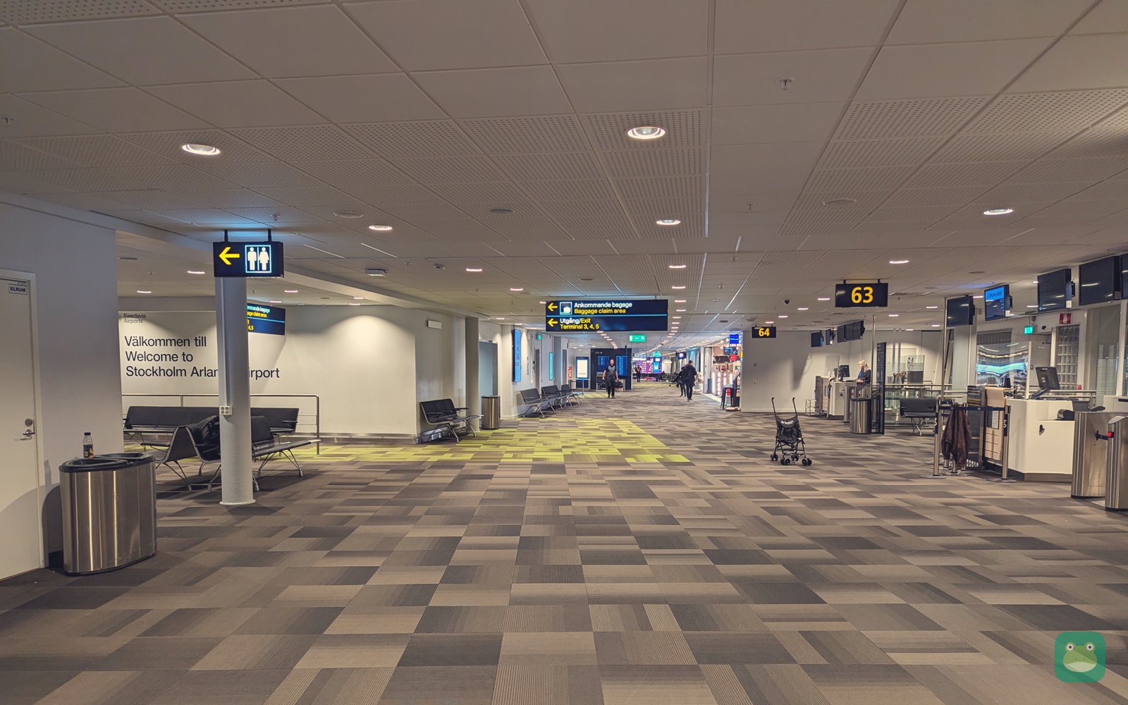 Terminal 2, Stockholm Arlanda (December 2023)