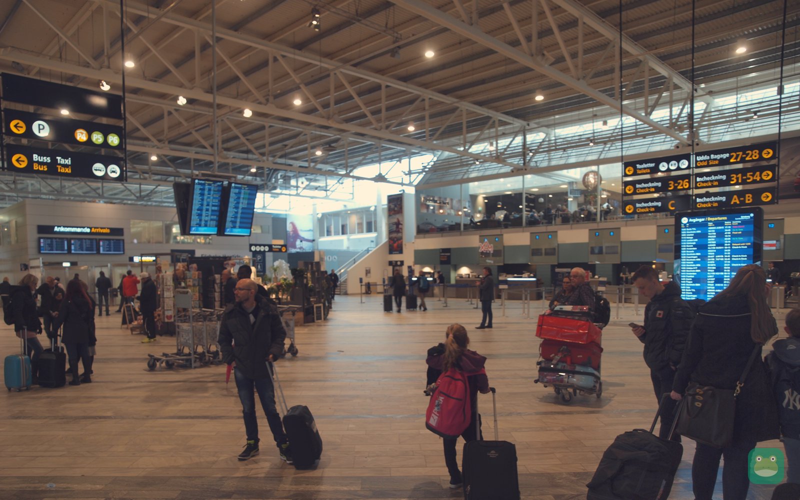 Terminal interior, Göteborg Landvetter Airport