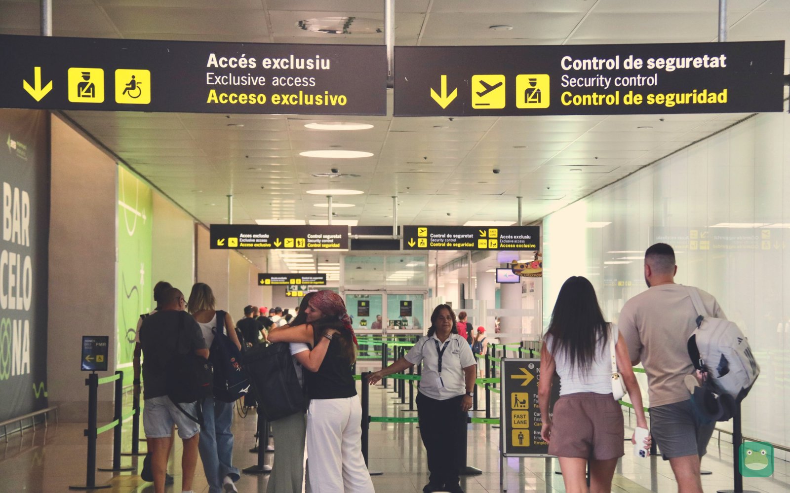 Security checkpoint, Terminal 2, Barcelona–El Prat